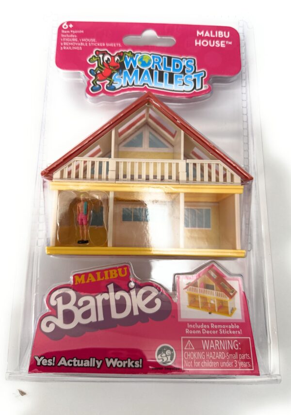 WORLD'S SMALLEST I GIOCHI MINI MALIBU HOUSE BARBIE