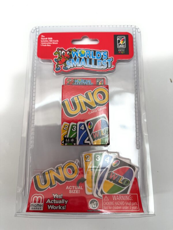 WORLD'S SMALLEST I GIOCHI MINI UNO
