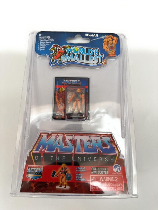 WORLD'S SMALLEST I GIOCHI MINI MASTERS HE-MAN