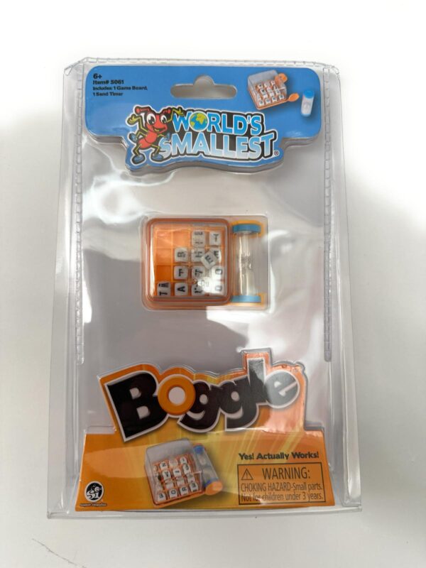 WORLD'S SMALLEST I GIOCHI MINI BOGGLE