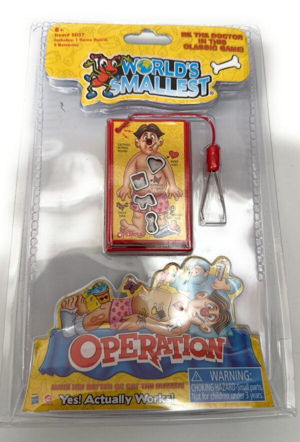 WORLD'S SMALLEST I GIOCHI MINI ALLEGRO CHIRURGO OPERATION