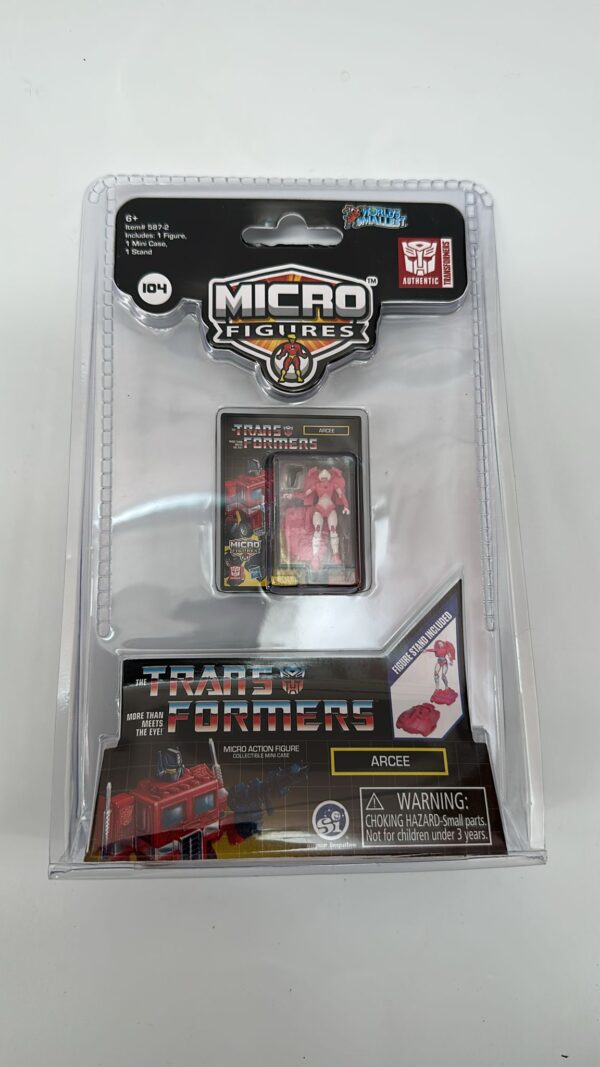 WORLD'S SMALLEST I GIOCHI MINI TRANS FORMERS ARCEE