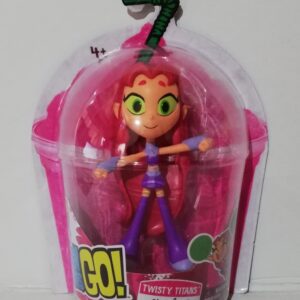 Teen Titans Go! Twisty Titans Starfire (Stella Rubia), 15 cm Action figure flessibile, Spin Master 6070382
