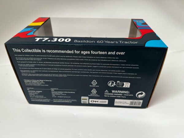UNIVERSAL HOBBIES COLLECTION NEW HOLLAND BASILDON 60 YEARS   SCALA 1:32 UH 6698 - immagine 2