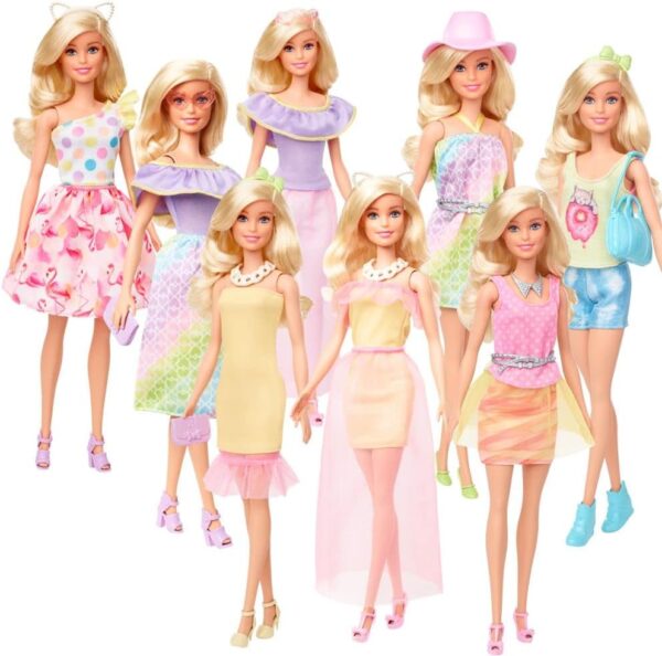 Barbie Fashion Doll con Combinazione di Abiti e Accessori, Mattel GFB83 - immagine 2