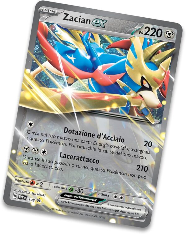 Pokémon Tin da Collezione Leggende Sovrane Zacian, edizione in italiano 2025
