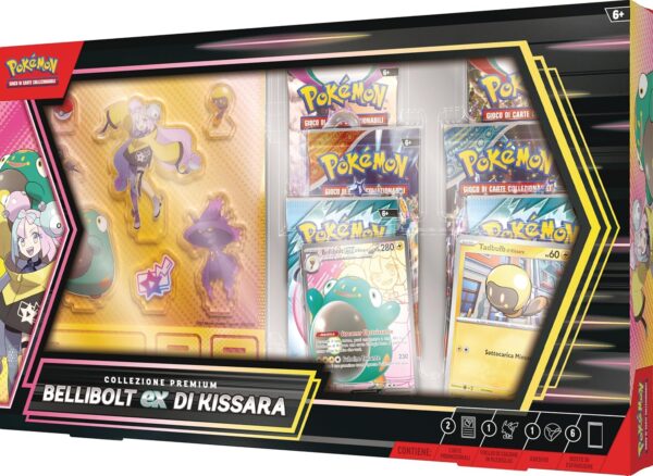 Pokémon Collezione Premium Bellibolt-ex di Kissara, edizione in italiano (Copia)