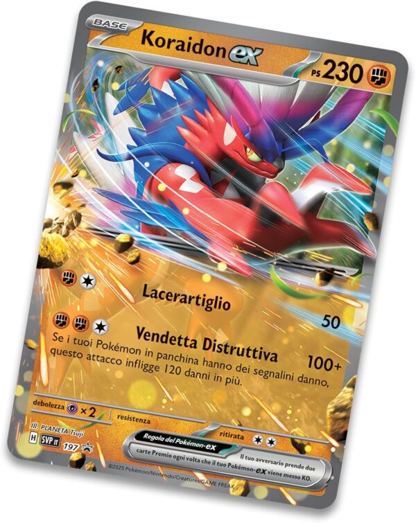Pokémon Tin da Collezione Leggende Sovrane Koraidon, edizione in italiano 2025
