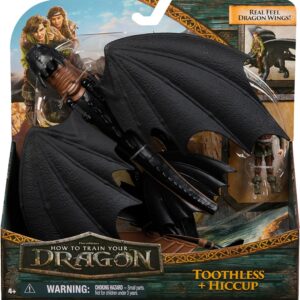Dragons, Dragon Drago Sdentato( Toothless) e Hiccup, Spin Master 6072587