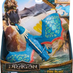 Dragons, Dragon Drago Tempestosa, Fire Blast Deadly Nadder, Spin Master 6072591