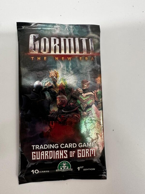 TOYSGIOCATTOLI Gormiti - TRADING CARD GAME GORMITI GUARDIAN OF GORM - 10 CARTE INCLUSE prima edizione per Bambini a Partire dai 4 Anni  8056379188124