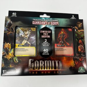 TOYSGIOCATTOLI Gormiti - TRADING CARD GAME GORMITI GUARDIAN OF GORM - 40 CARTE INCLUSE 2 MAZZI  per Bambini a Partire dai 4 Anni,
