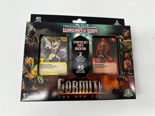 TOYSGIOCATTOLI Gormiti - TRADING CARD GAME GORMITI GUARDIAN OF GORM - 40 CARTE INCLUSE 2 MAZZI  per Bambini a Partire dai 4 Anni,
