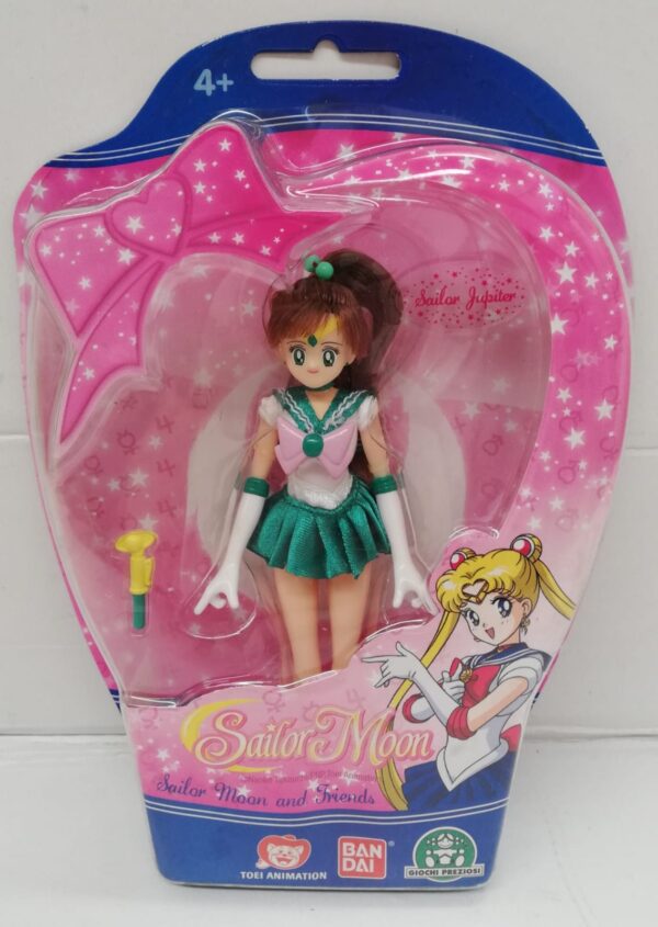 Sailor Moon - Sailor Jupiter Mini Doll 12 cm  da collezzione, Giochi Preziosi GPZ11993