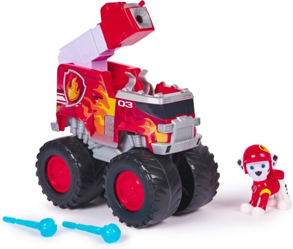 Paw Patrol Rescue Wheels, Camion dei Pompieri di Marshall, Spin Master 6069306