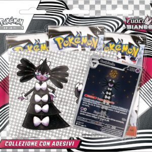 Pokémon SV10.5 Collezione Gothitelle con adesivi dell'espansione Fuoco Bianco, edizione in italiano 2025