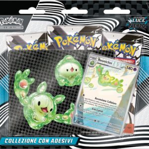 Pokémon SV10.5 Collezione Reuniclus con adesivi dell'espansione Luce Nera, edizione in italiano 2025