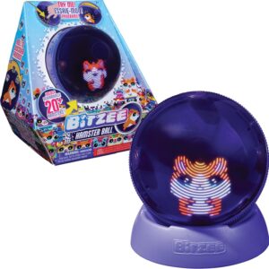 Bitzee Hamster Ball, Cucciolo Digitale e Interattivo, Animale Elettronico Virtuale da Accudire e Crescere, Spin Master 6072283