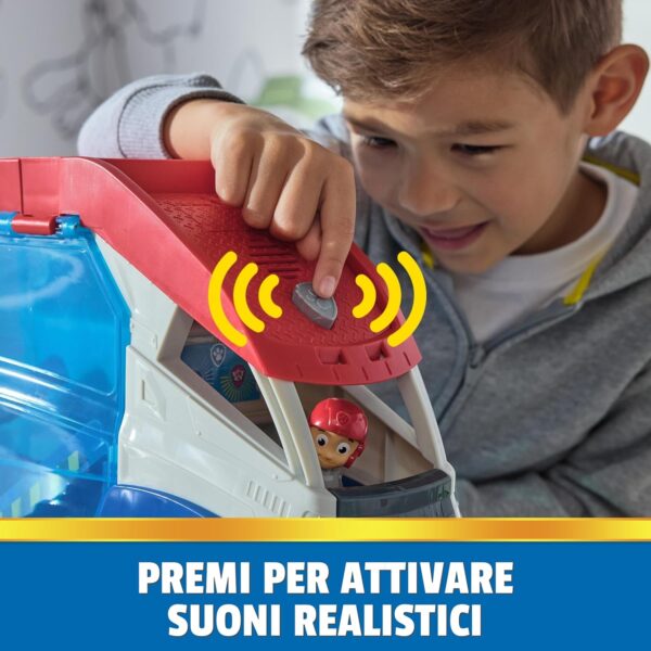 Paw Patrol, New Paw Patroller con lanciatore per veicoli, Spin Master 6069338