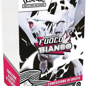 Pokémon confezione con 6  buste dell’espansione Scarlatto e Violetto - Fuoco Bianco, originale edizione in italiano
