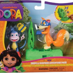 Dora, Set Avventura con Scimmia Babouche e Volpe Swiper, Spin Master 6071566