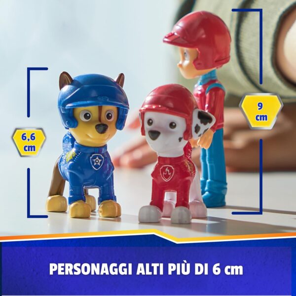 Paw Patrol, Confezione Regalo con 7 Personaggi Collezionabili, Spin Master 6070443