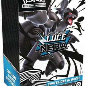 Pokémon confezione con 6  buste dell’espansione Scarlatto e Violetto - Luce Nera, originale edizione in italiano