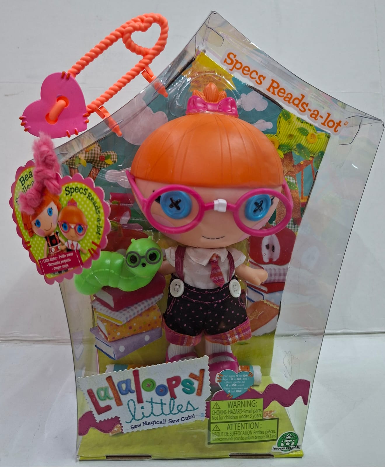Lalaloopsy Littles, Specs Reads-a-lot Sorellina di Bea Spells-a-lot, Giochi Prez img