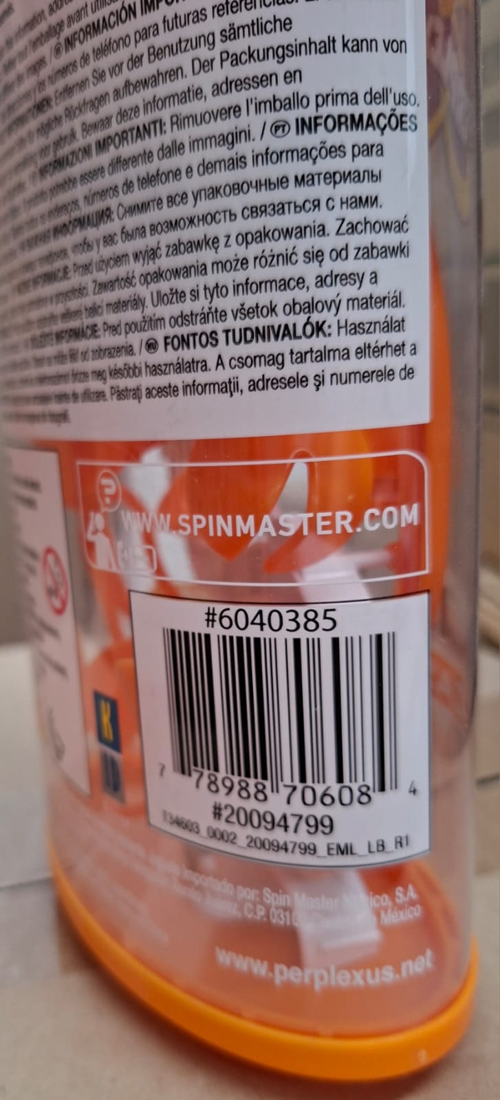 Perplexus Mini Labirinto Tridimensionale con percorso, Spin Master 6040385